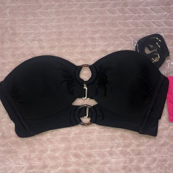 Xhilaration Black Bikini Top - Picture 1 of 5